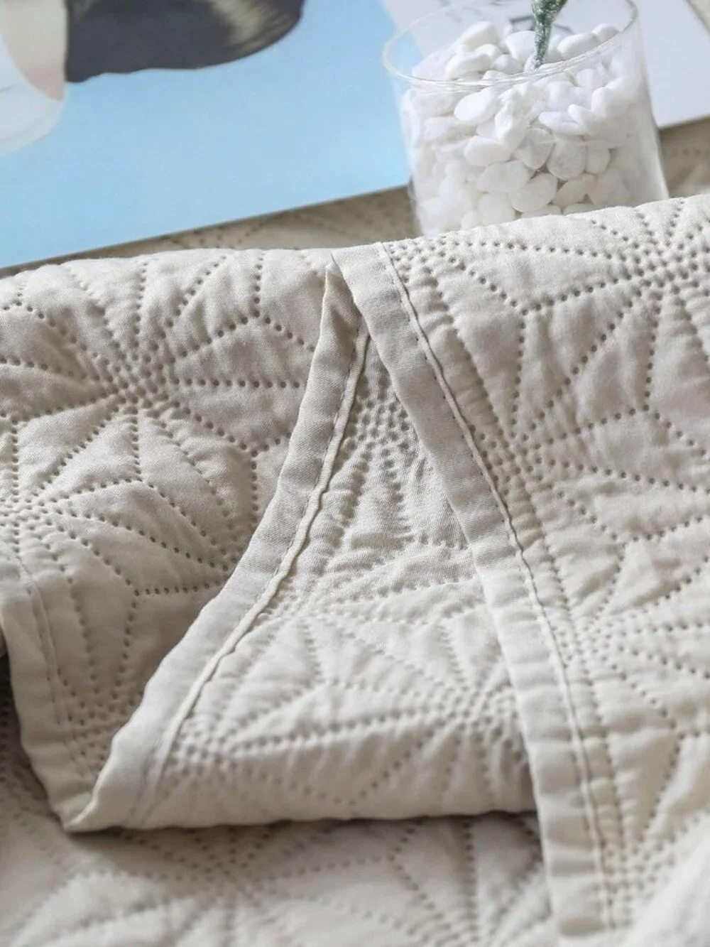 Quilt Set Soft & Cozy Twin - Beige
